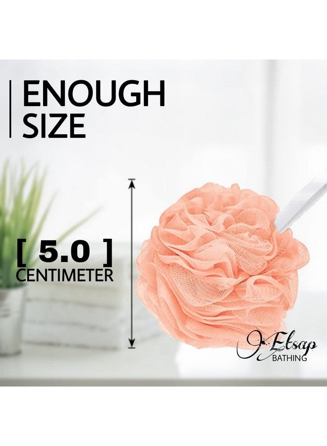 RIXTEC ETSAP Premium Bathing Round Loofah for Men and Women (Pack of 2)(color may very) - Image 3