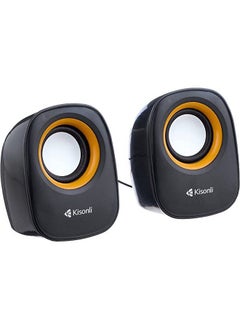 Kisonli Kisonli V360 Mini Spekaer Usb - Black Orange Egypt | Cairo, Giza