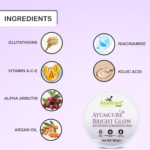 Ayumcure Glassy Glow Boost Skincare Kit | Set of 3 – Rose Water, Tan Removal Scrub & Glutathione Cream | Skin Brightening | Hydrating | Exfoliating | For All Skin Types | Men & Women - Image 4