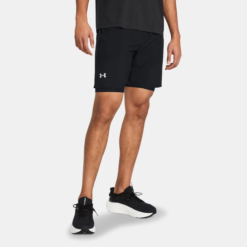 اندر ارمر شورت لونش 2 في 1 للرجال