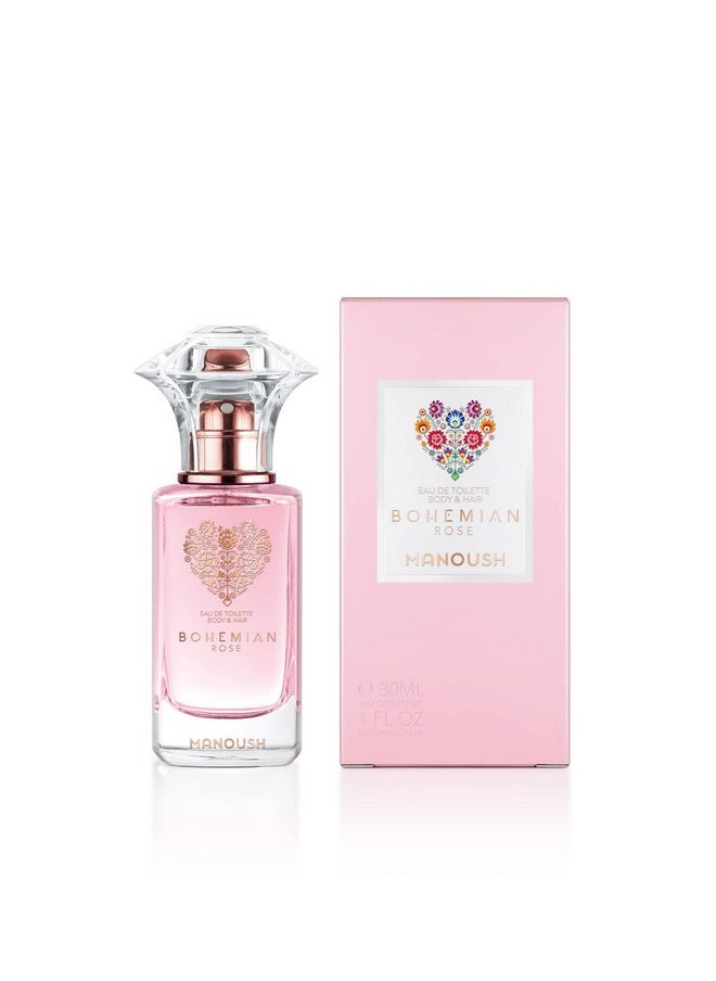 Manoush Bohemian Rose Edt Body & Hair For Women 30Ml  - Image 2