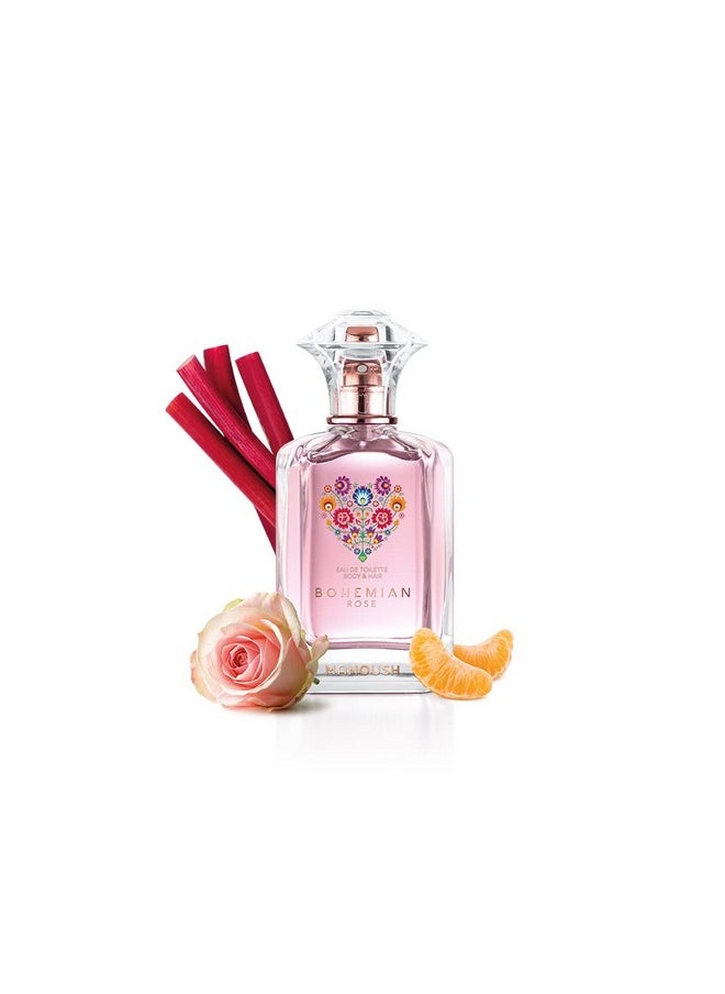 Manoush Bohemian Rose Edt Body & Hair For Women 30Ml  - Image 3