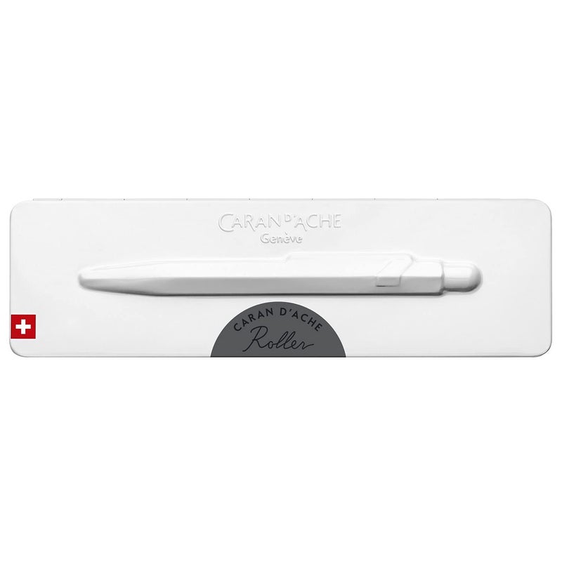 CARAN D'ACHE NF0846-595 Caran d'Ache Ballpoint Pen, Water-based, 849, Matte Gray, Slim Pack, Genuine Imported - Image 2