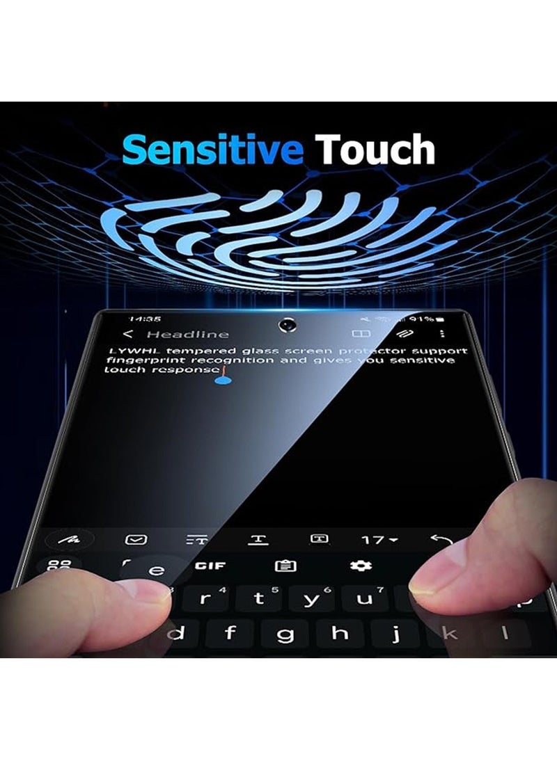 X-level 2Pack Samsung Galaxy S24 Ultra Screen Protector  HD Clear Protective for S24 Ultra 6.8", 3D Curved Upgrade, Easy Installation, Military Grade Shockproof Durable Bubble Free Accessory - Image 5