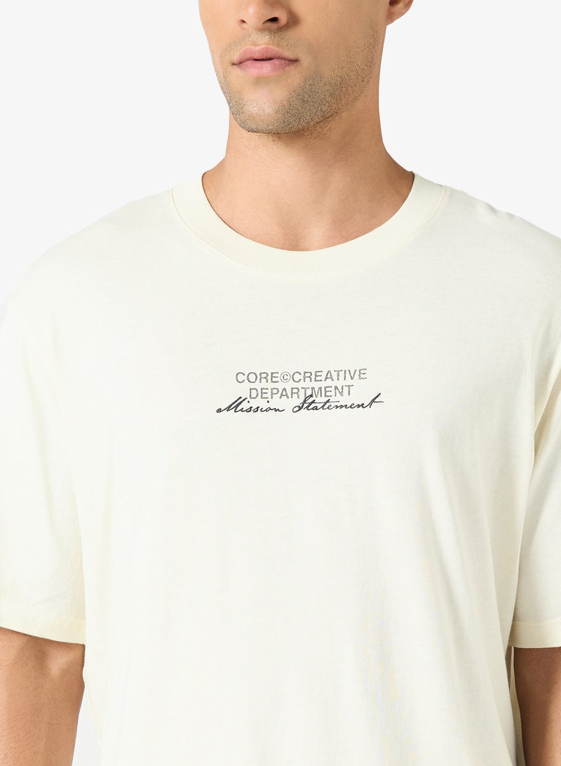 JACK & JONES Graphic Crew Neck T-Shirt - Image 3