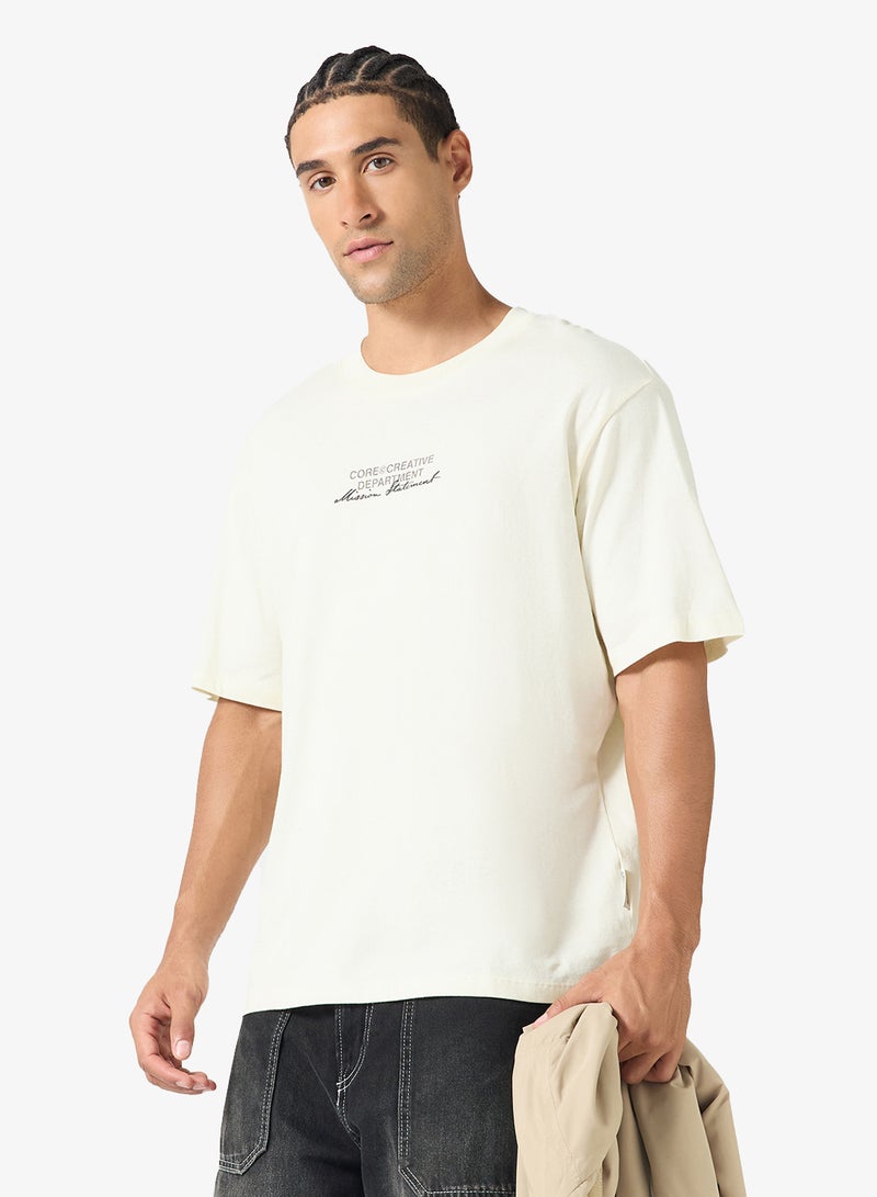JACK & JONES Graphic Crew Neck T-Shirt - Image 1