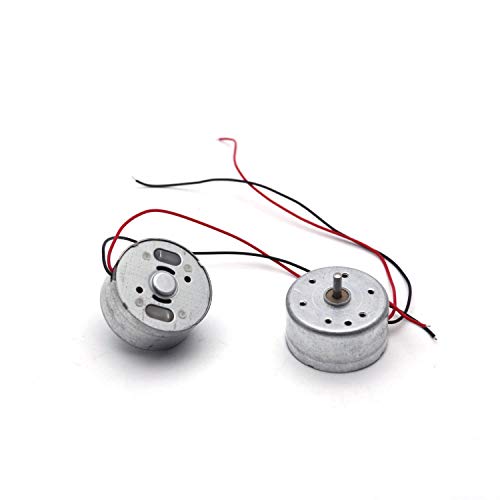 PGSA2Z Mini 5v 6000 RPM Electric DC Motor with Wire for DIY Toys (Multicolour) - Pack of 3 - Image 2
