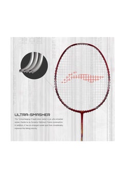 Turbo Charging Z Combat Carbon Fibre Strung Badminton Racket with Full Racket Cover  | For Professional Players | 85 grams | Maximum String Tension - 30lbs - pzsku/ZA85CCA946ADF0D9DFA24Z/45/_/1719650140/3a5a3313-31db-4c99-a37d-082669d551c1