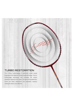 Turbo Charging Z Combat Carbon Fibre Strung Badminton Racket with Full Racket Cover  | For Professional Players | 85 grams | Maximum String Tension - 30lbs - pzsku/ZA85CCA946ADF0D9DFA24Z/45/_/1719650149/0f6b71d0-4e96-4762-bc87-62a020defe7f