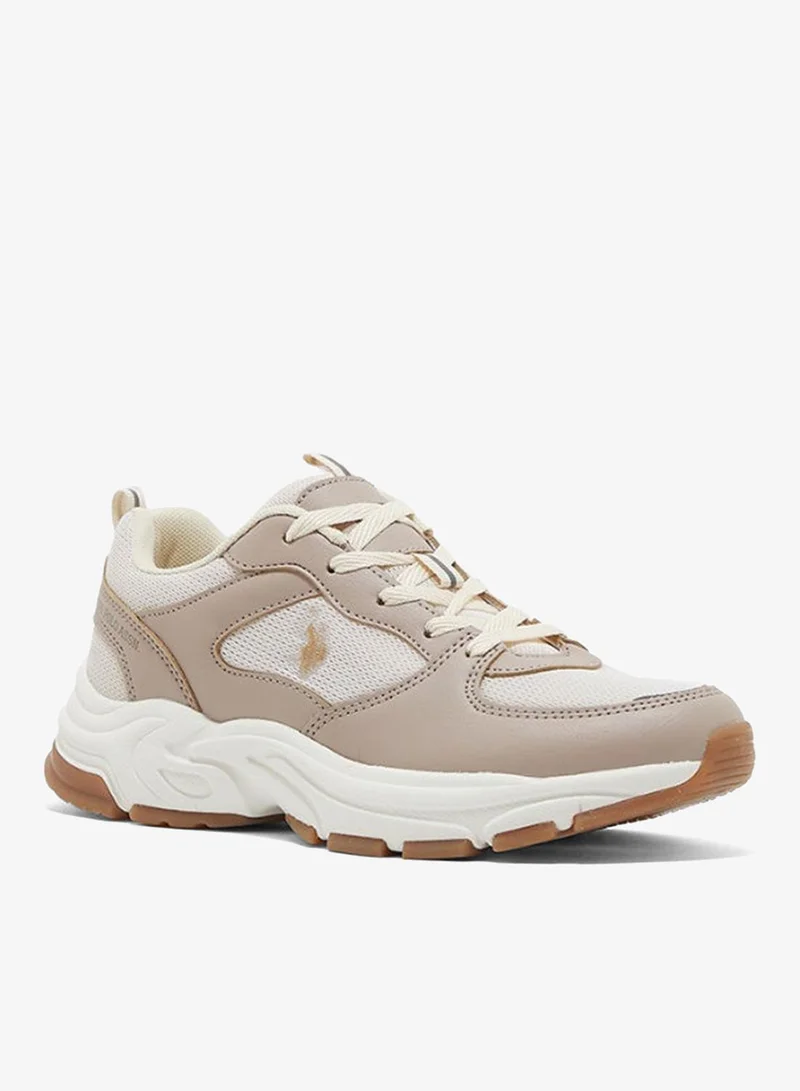 U.S. Polo Assn. Women’s SORLEY GLB 6FX Fashion Sneakers – Beige