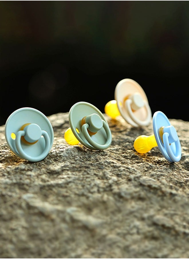 spa luxetique - 3 Piece Latex Pacifier for Baby 0-6 Months - Image 1