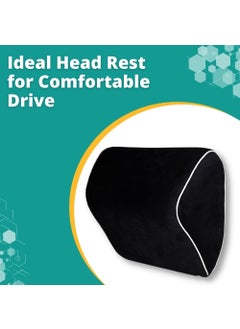 PharmEasy PharmEasy Memory Foam Car Neck Rest Cushion, Headrest for Pain Relief, Ergonomic Cervical Support for all Cars - Pack of 1  - Image 4