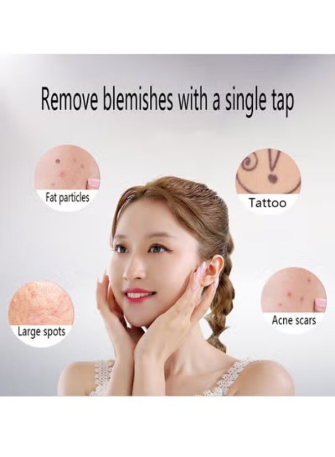 keke Laser Pen for Moles, Spot Eraser with 9 Modes and LCD Display Replaceable Needle, USB Rechargeable Mole Removal Pen Skin Tag Removal Tool for Wart Spot Tattoo Body Freckles - Image 2