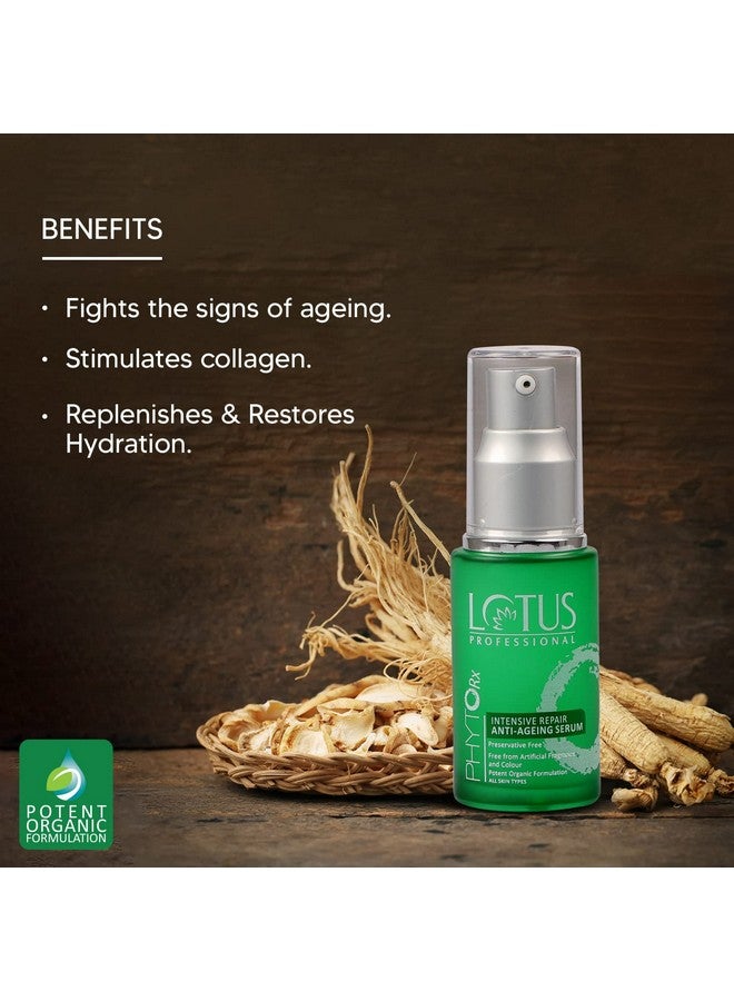 Lotus Professional Phyto-Rx Intensive Repair Anti-Ageing Serum, 30 Ml, Natural  - Image 2