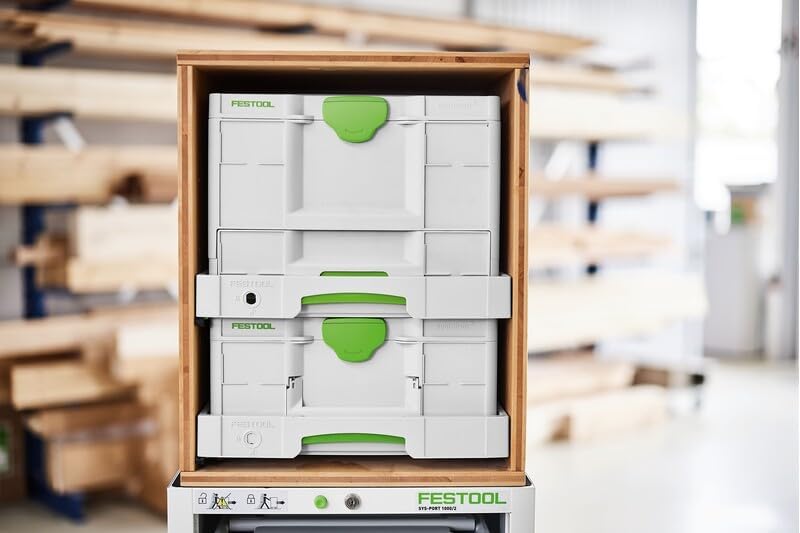 Festool Festool 500767 SYSAZ Drawer Set Systainer Organizer 5 Drawer Set  - Image 2