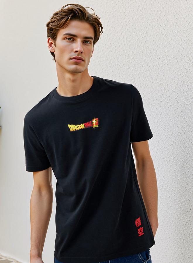 Splash FAV Dragon Ball Z Print Crew Neck T-shirt - Image 3