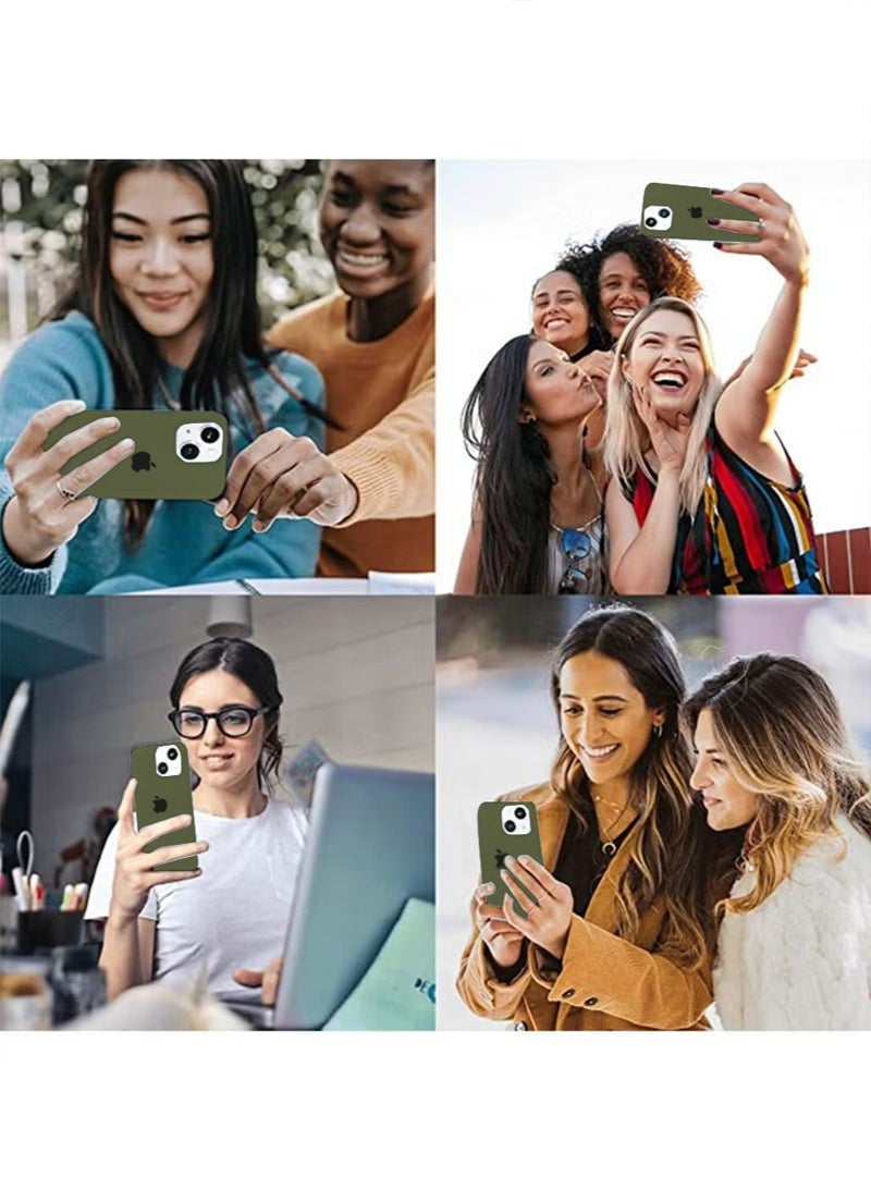 اليشمك غطاء حماية للهاتف المحمول مع سيليكون السائل لينة - Image 5