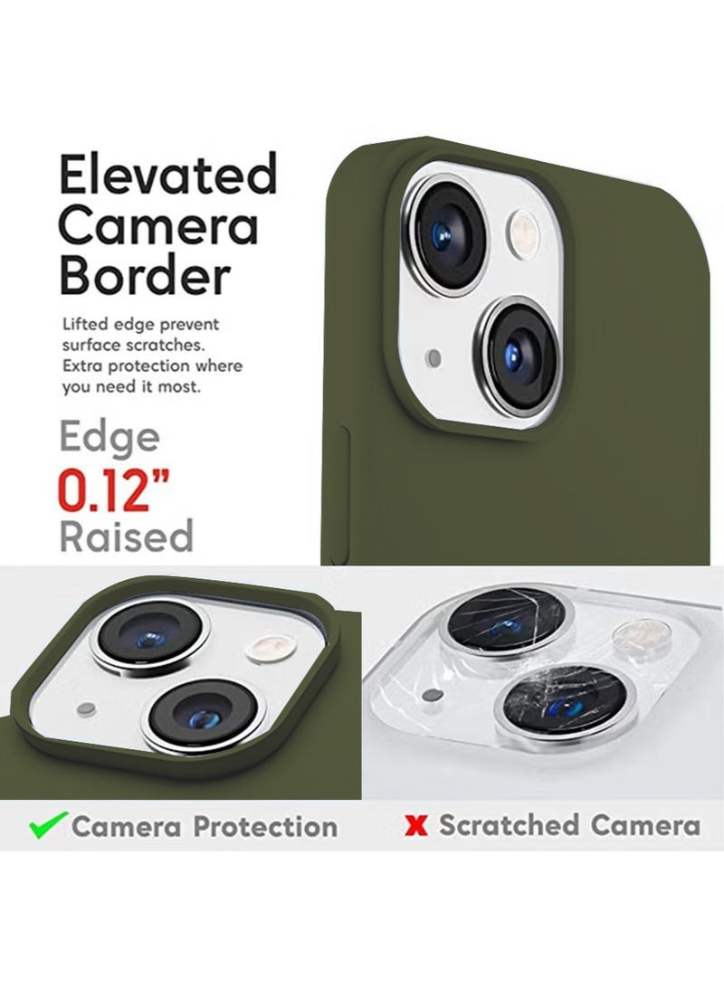 اليشمك غطاء حماية للهاتف المحمول مع سيليكون السائل لينة - Image 3