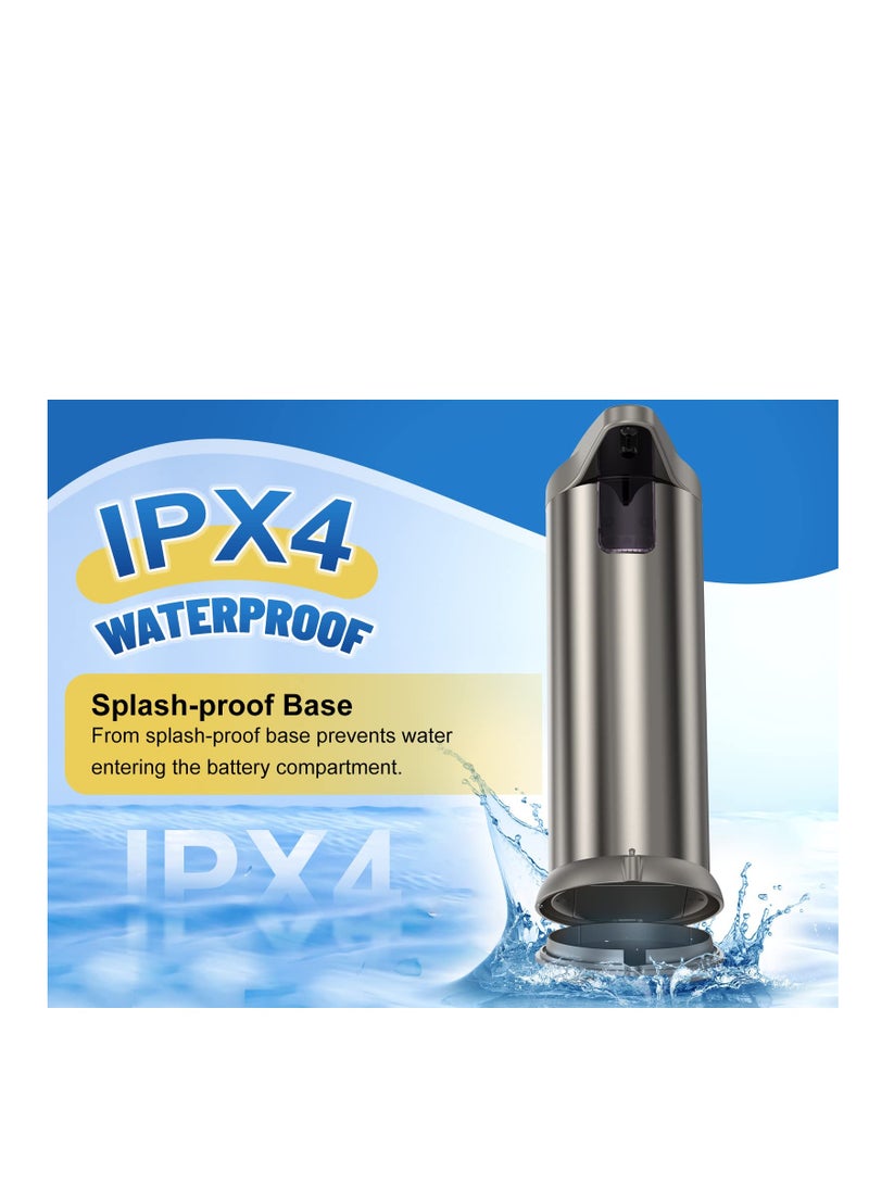 SYOSI Automatic Soap Dispenser, Touchless Dish Soap Dispenser 8.45oz/250ml with 3 Adjustable Levels Control, Equipped with Infrared Motion Sensor Smart for Bathroom Kitchen School Hotel - Image 5