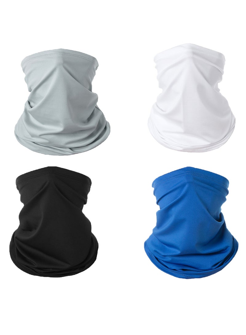 4-Piece Sun UV Protection Breathable Neck Scarf Set - Image 2