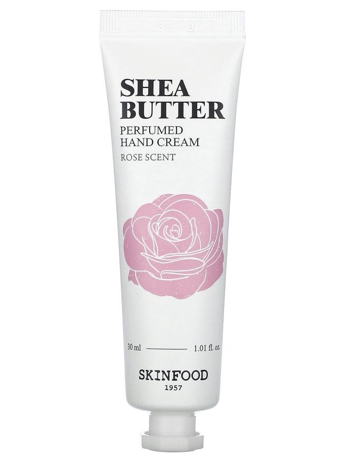 Skinfood Shea Butter Perfumed Hand Cream Rose 1.01 fl oz (30 ml) 