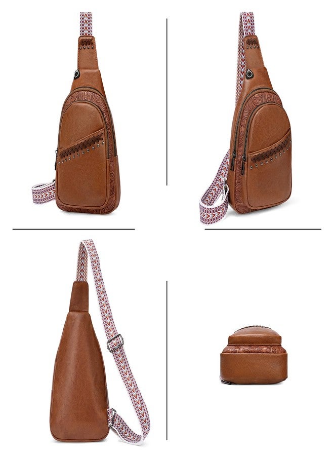 SENDEFN Crossbody Bags for Women Sling Backpack Trendy Chest Bag for Travel, Shopping, Daily - Image 5