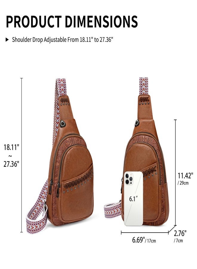 SENDEFN Crossbody Bags for Women Sling Backpack Trendy Chest Bag for Travel, Shopping, Daily - Image 4