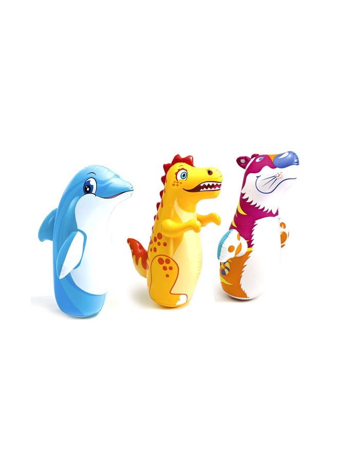 INTEX Inflatable Hit Me 3D BOP Bag 20.8 x 19.7 x 6.8cm - Image 2