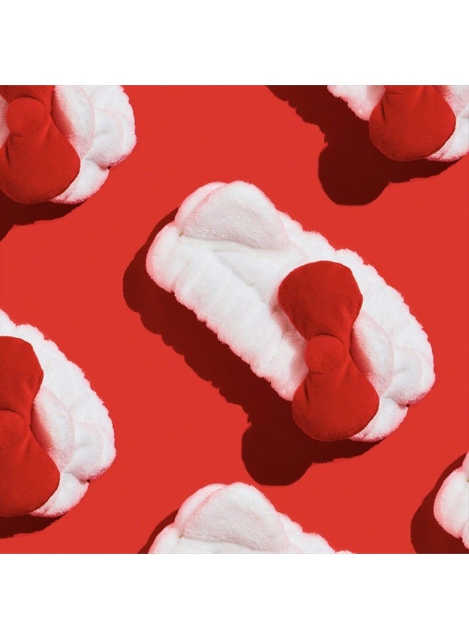 The Crème Shop Hello Kitty x Plush Spa Headband with Hello Kitty's Signature Bow - Image 2