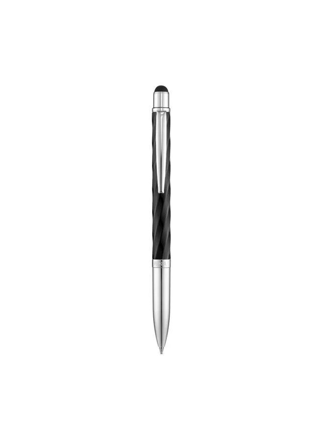 نينا ريتشي Torsade Pad Twist Ballpoint Pen, Black Ink