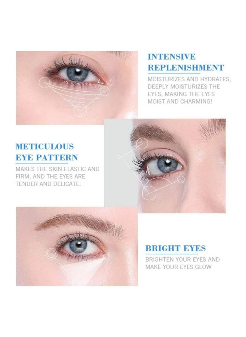 Aichun beauty - 30 Pair Collagen Eye Mask Patch Hydro Gel Pad Anti-Wrinkle Dark Circles Bags Soft Smooth Skin Care Hydration Moisturizing Hyaluronic Acid 2 Pcs - Image 1