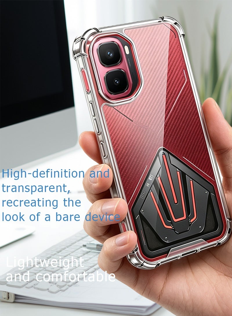 Case For Infinix GT 50 Pro Hard Back PC & TPU Bumper Phone Cover - Image 2