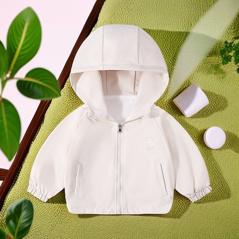 867 Spring And Autum Kidsren'S Jackets For Boys And Girls, Stylish Outerwear, Pure Color Outing Clothes, Student Uniforms - Image 5
