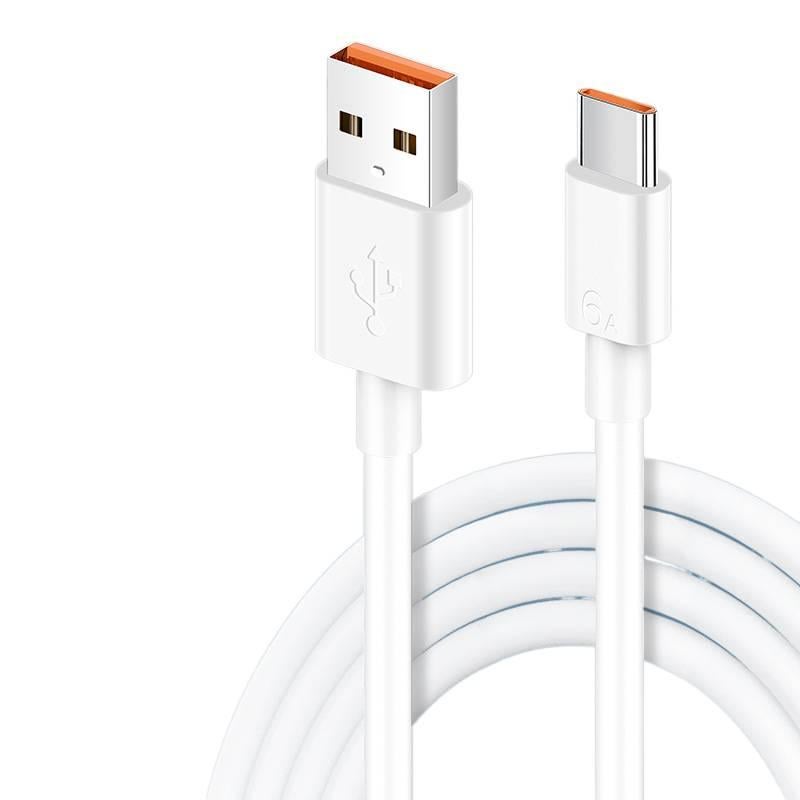كابل USB-C سريع بقدرة 100W وبموصل USB-C وبطول 1 m لـ شحن الهاتف والتابلت ونقل البيانات واستخدام المحولات والإعداد المكتبي والحمل أثناء السفر - Image 2