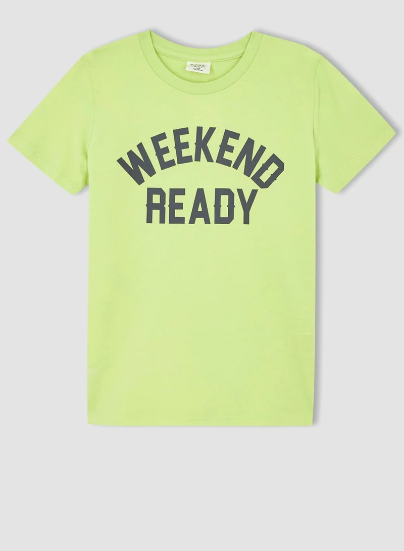 DeFacto Kids Weekend Ready Pyjama Set
