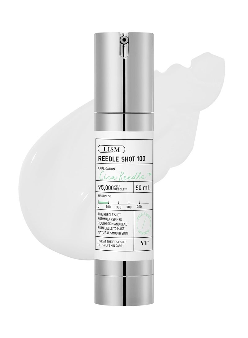 LISM VT COSMETICS CICA Reedle Shot 100 Essence | Daily Face Essence for Soft Skin, Centella Complex, Hyaluronic Acid, Green Propolis Extract for All Skin Types 1.69Fl Oz (50ml) - Image 1