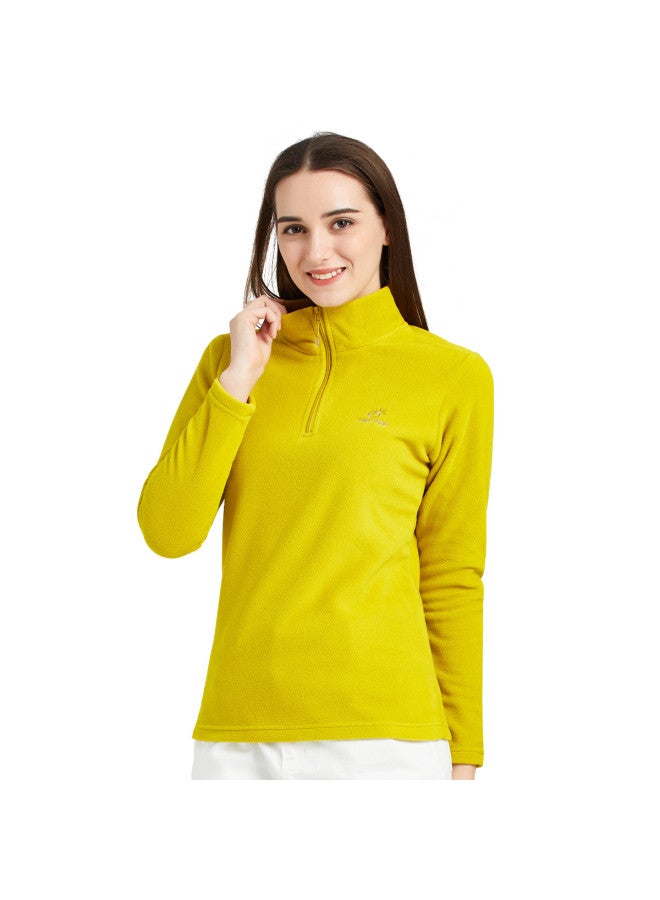 سترة خارجية من الف fleece للنساء، مريحة ولطيفة على البشرة، قمة طويلة الأكمام ذات تصميم عصبي وأنيق للربيع والخريف والشتاء، توفر الدفء والعزل في الطقس البارد - Image 4