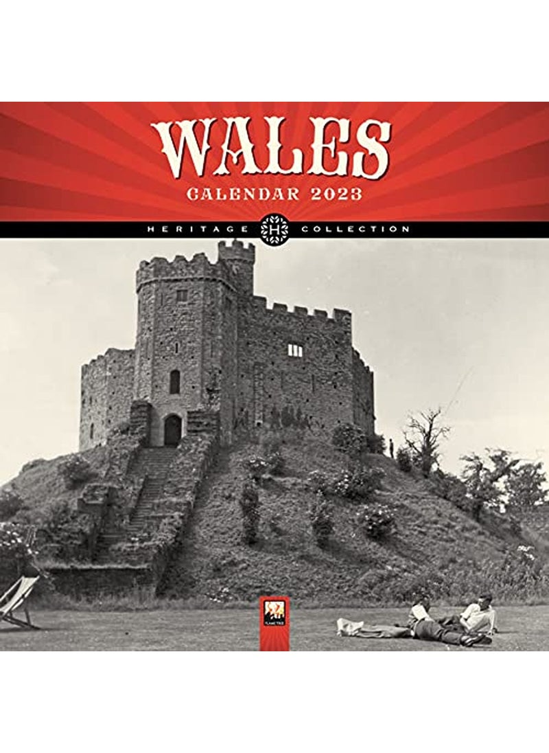 Flame Tree Publishing - Wales Heritage Wall Calendar 2023 - Image 1