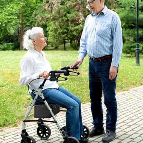 GOTOTOP حقيبة تحت العربة GOTOTOP لعربة المشي ذات 4 عجلات - Image 2