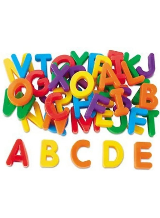 بريميم مجموعة الحروف الإنجليزية المغناطيسية الكبيرة ٢٦ قطعة – حروف تعليمية للأطفال للتعلم واللعب - Image 1