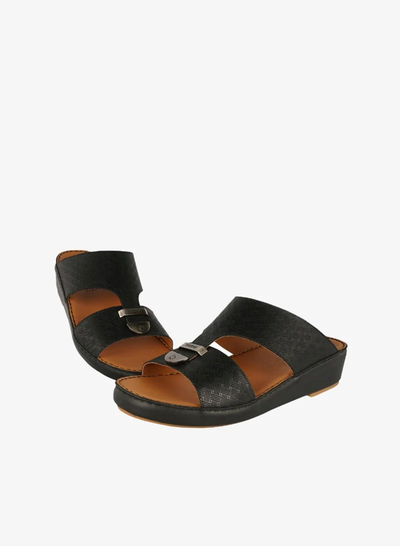 Barjeel Uno Black Barjeel Uno Mens Arabic Sandals B 14 Black for Men | Best Price UAE
