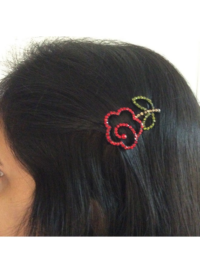 FURE B-Fashionable Red Rose Wireclasp for Women-WC-13-R - Image 2