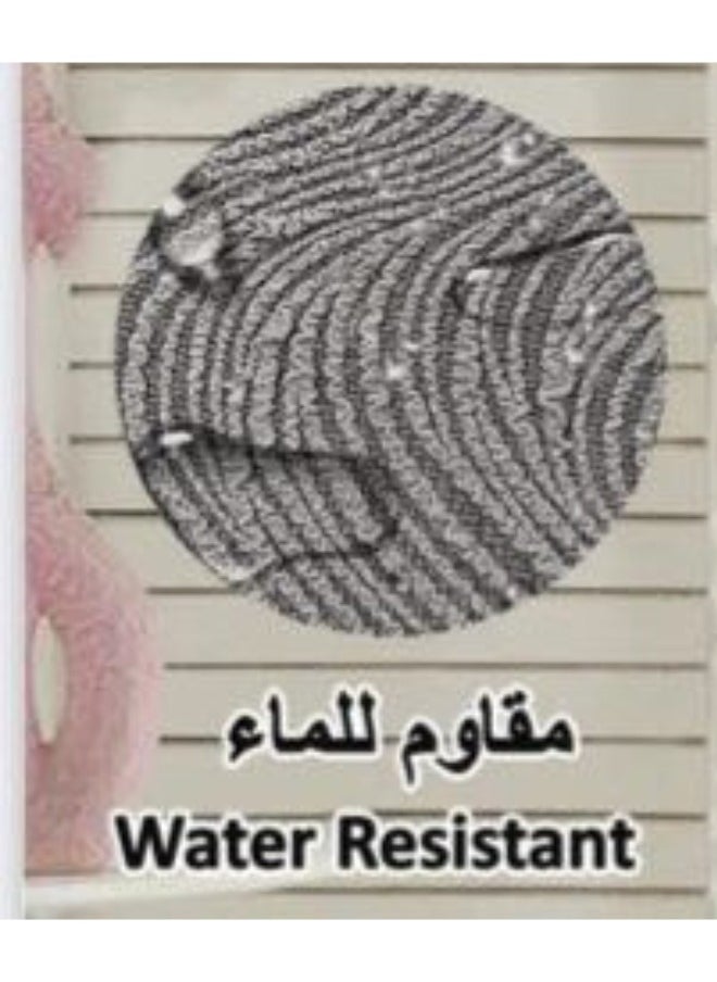 سمارت هوم غطاء أريكة مقاوم للماء بـ 6 مقاعد على شكل حرف L قابل للتمديد من قماش مطاطي بنمط جذاب بتفاصيل رائعة وتصميم جميل  - Image 4