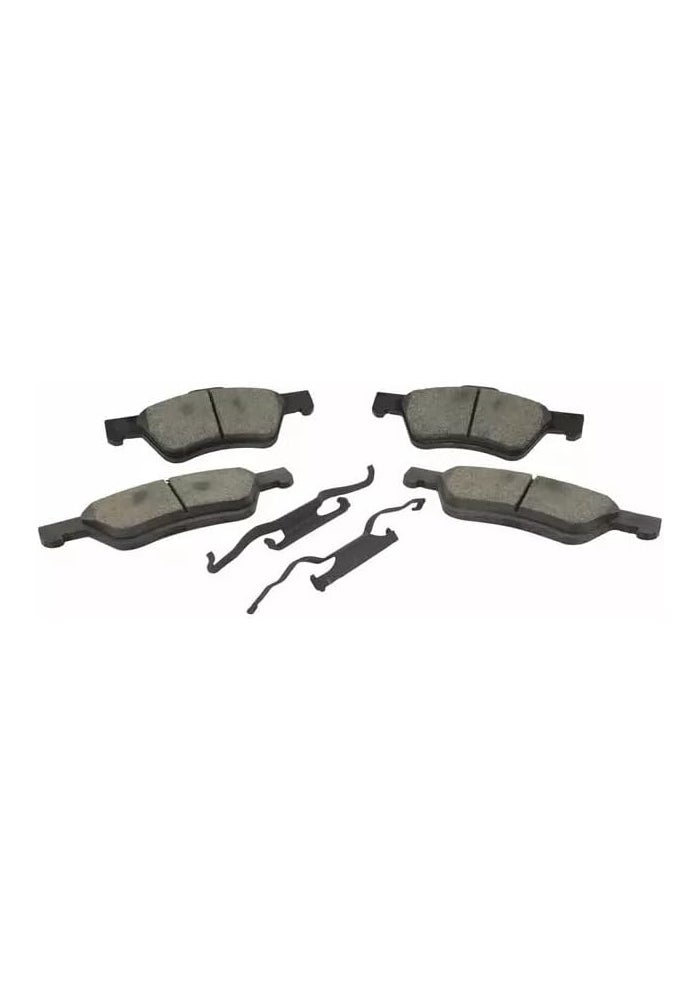 Motorcraft Genuine Front Brake Pad Set for Ford Escape, Explorer, Taurus, Lincoln MKS, MKT - Image 1