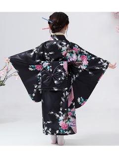 Al Aoyama japanese traditional dress kimono robe for kids girls costume  - Image 3