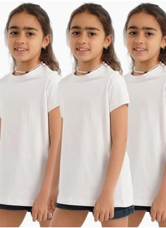 Carina Girls Top Short Sleeves pack of 3  - Image 1