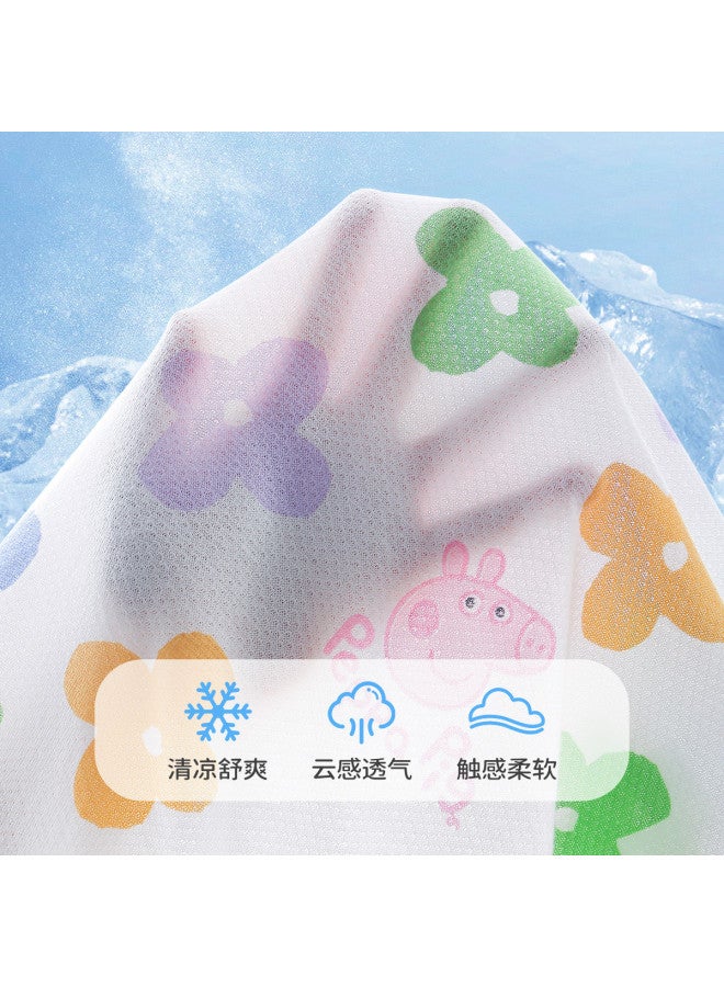 peppa Pig Summer Moisture-wicking Soft Sleep Dress For Baby Sweet Air-conditioning Outfit - Image 5