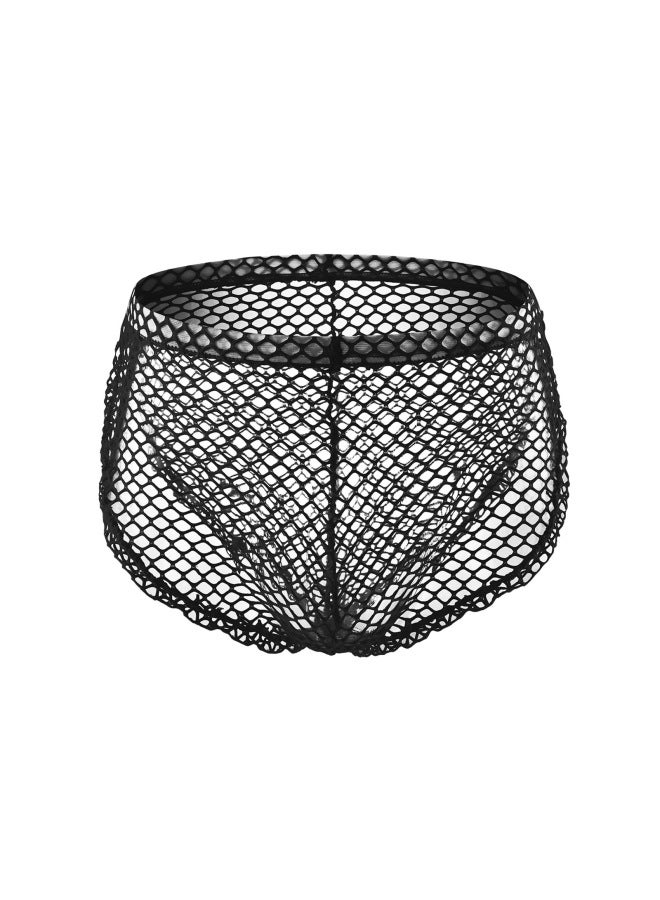 Men's Underwear Large Mesh Button Side Split Boxer Pants Pants Spot
