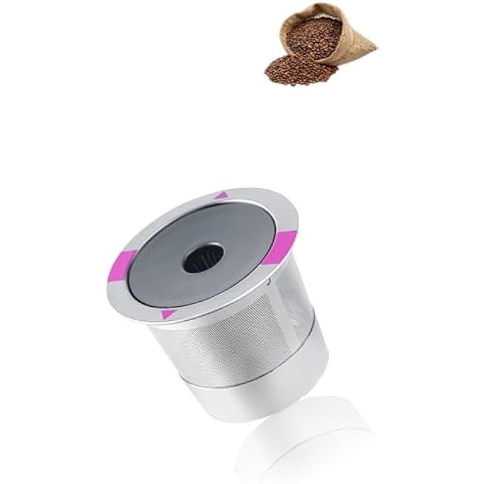 rayihni Reusable Stainless Steel Filter For Brewers  EcoFriendly Easy Clean Fits All Models Enjoy Fresh Ground Coffee Aroma  Flavor Convenient Homebrew Solution - Image 1