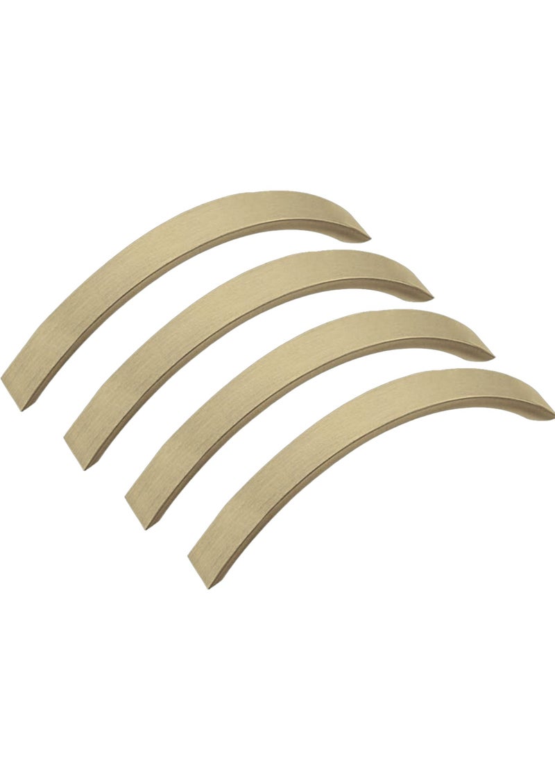 ROBUSTLINE Robustline Highly Quality Drawer Cupboard Cabinet Handle (Pack of 4) Golden - 128MM -A7089 